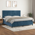 Boxspring Met Matras Fluweel