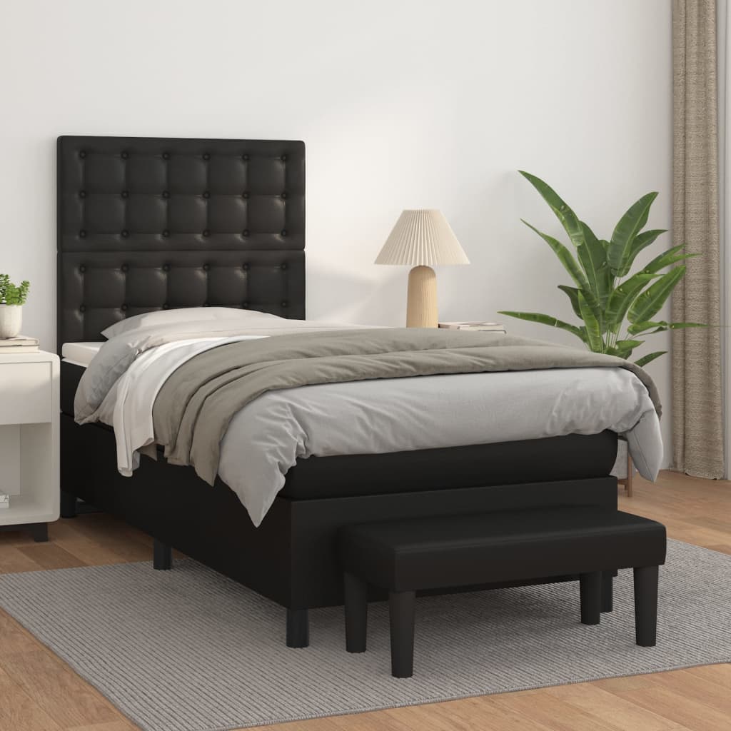 Boxspring Met Matras Kunstleer Kleurig