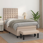 Boxspring Met Matras Kunstleer Kleurig