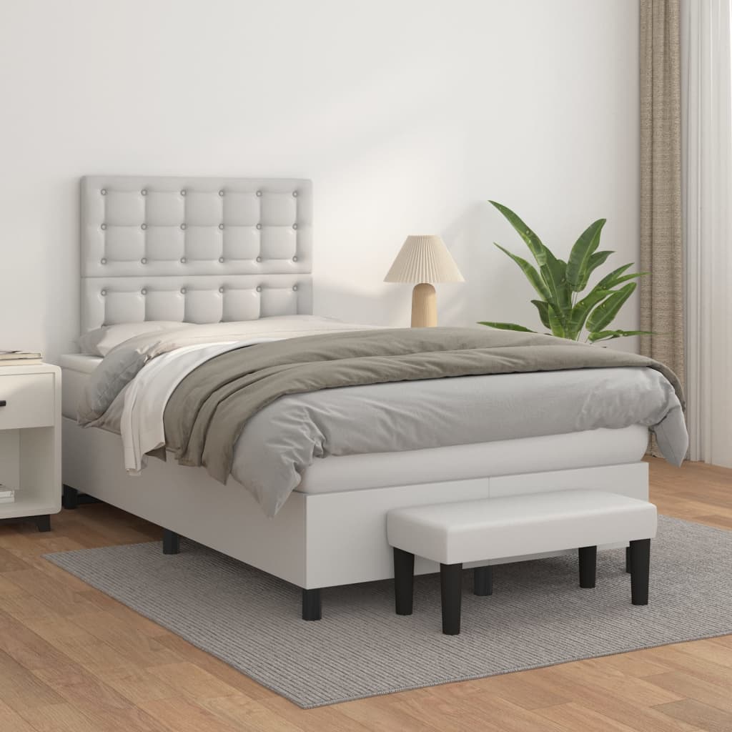 Boxspring Met Matras Kunstleer Kleurig