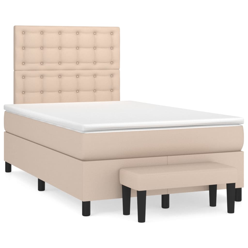 Boxspring Met Matras Kunstleer Kleurig