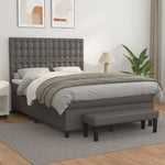 Boxspring Met Matras Kunstleer Kleurig