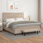Boxspring Met Matras Kunstleer Kleurig