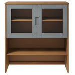 Opzetkast Molde 90X35X100 Cm Massief Grenenhout