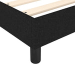 Boxspring Met Matras Stof Zwart