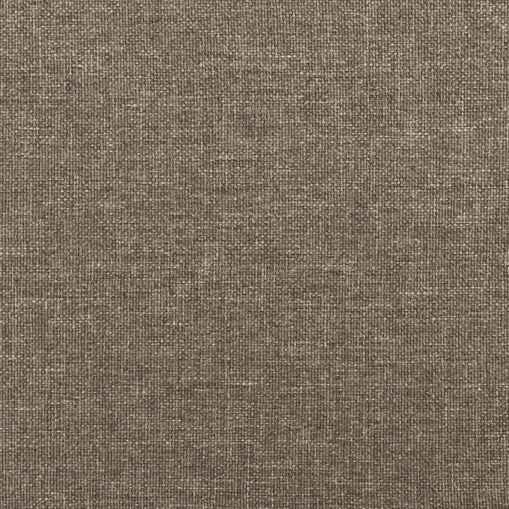 Boxspring Met Matras Stof Taupe