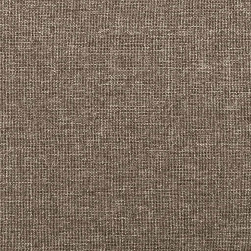 Boxspring Met Matras Stof Taupe