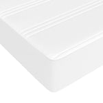 Boxspring Met Matras Kunstleer Wit