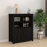 Dressoir 83X41,5X100 Cm Massief Grenenhout