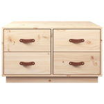 Salontafel 80X80X45 Cm Massief Grenenhout