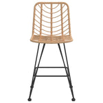 Barkrukken 45X56X103,5 Cm Pe-Ratten En Staal