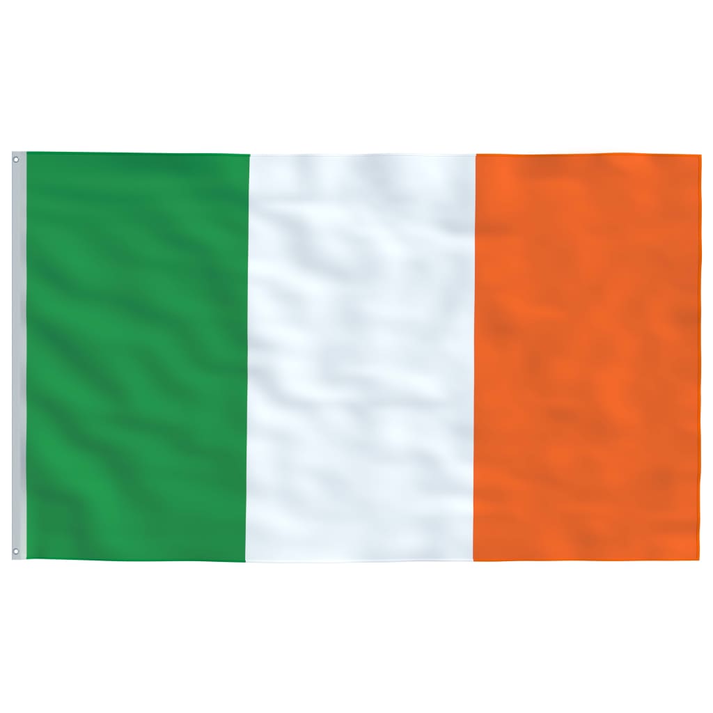 Vlag Met Vlaggenmast Ierland 6,23 M Aluminium