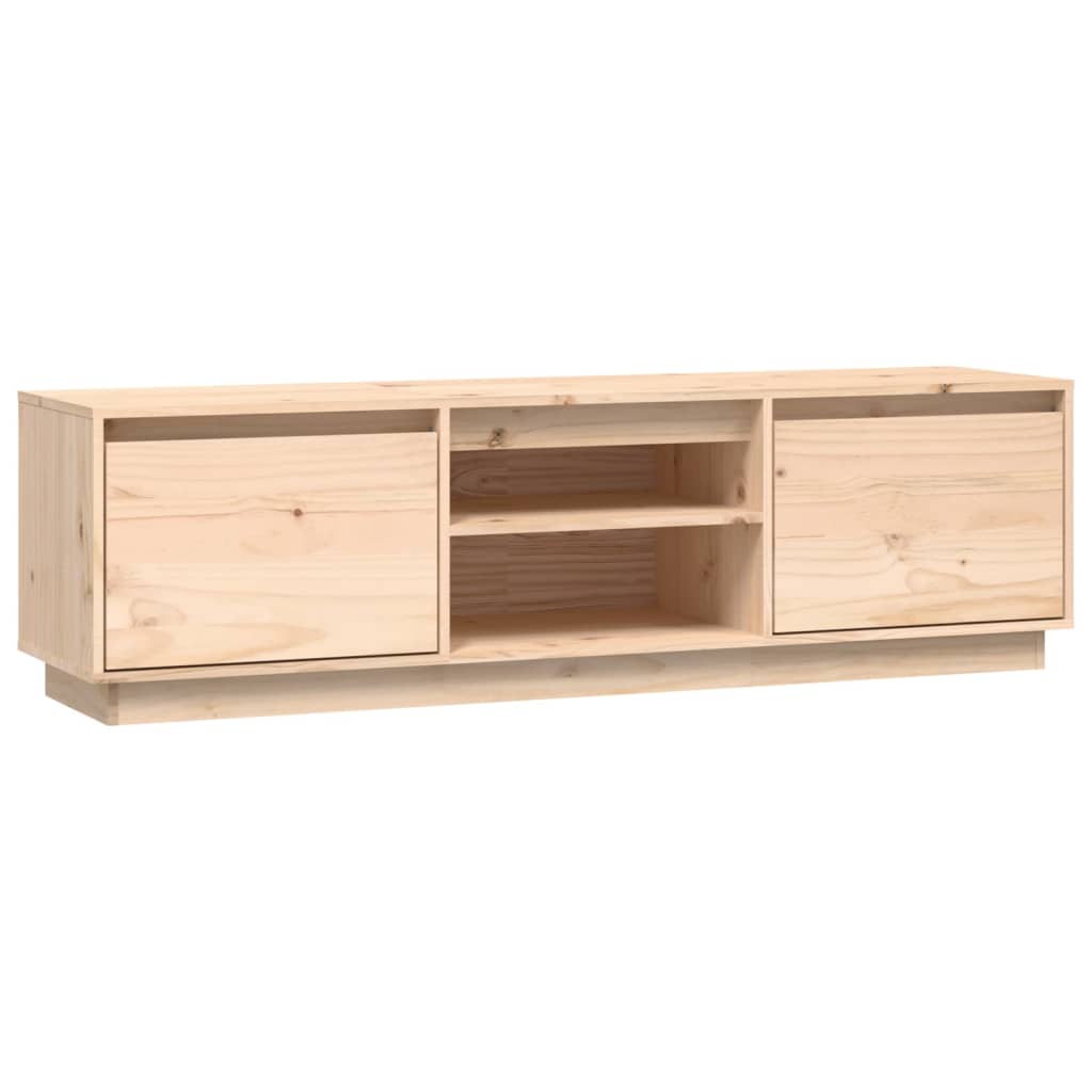 Tv-Meubel 140X35X40 Cm Massief Grenenhout