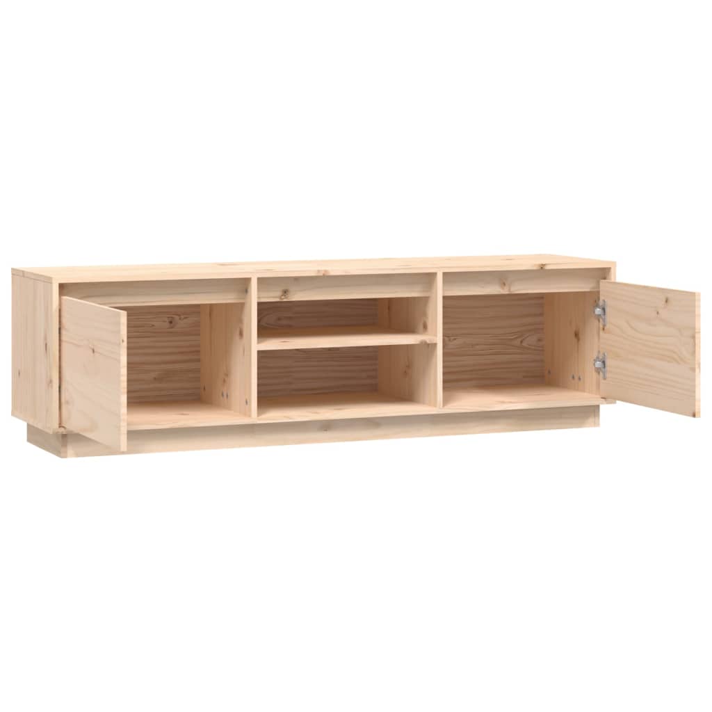 Tv-Meubel 140X35X40 Cm Massief Grenenhout