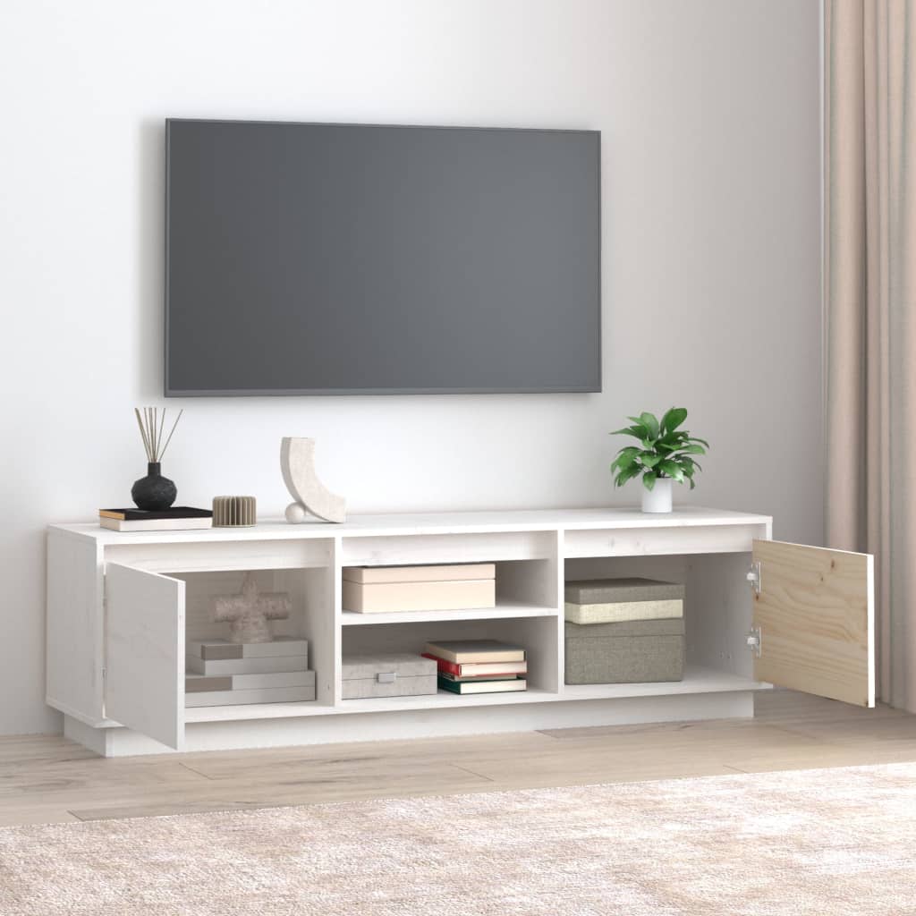 Tv-Meubel 40X35X40 Cm Massief Grenenhout