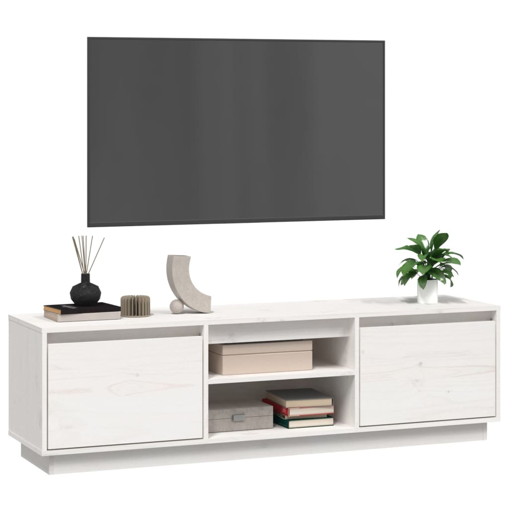 Tv-Meubel 40X35X40 Cm Massief Grenenhout