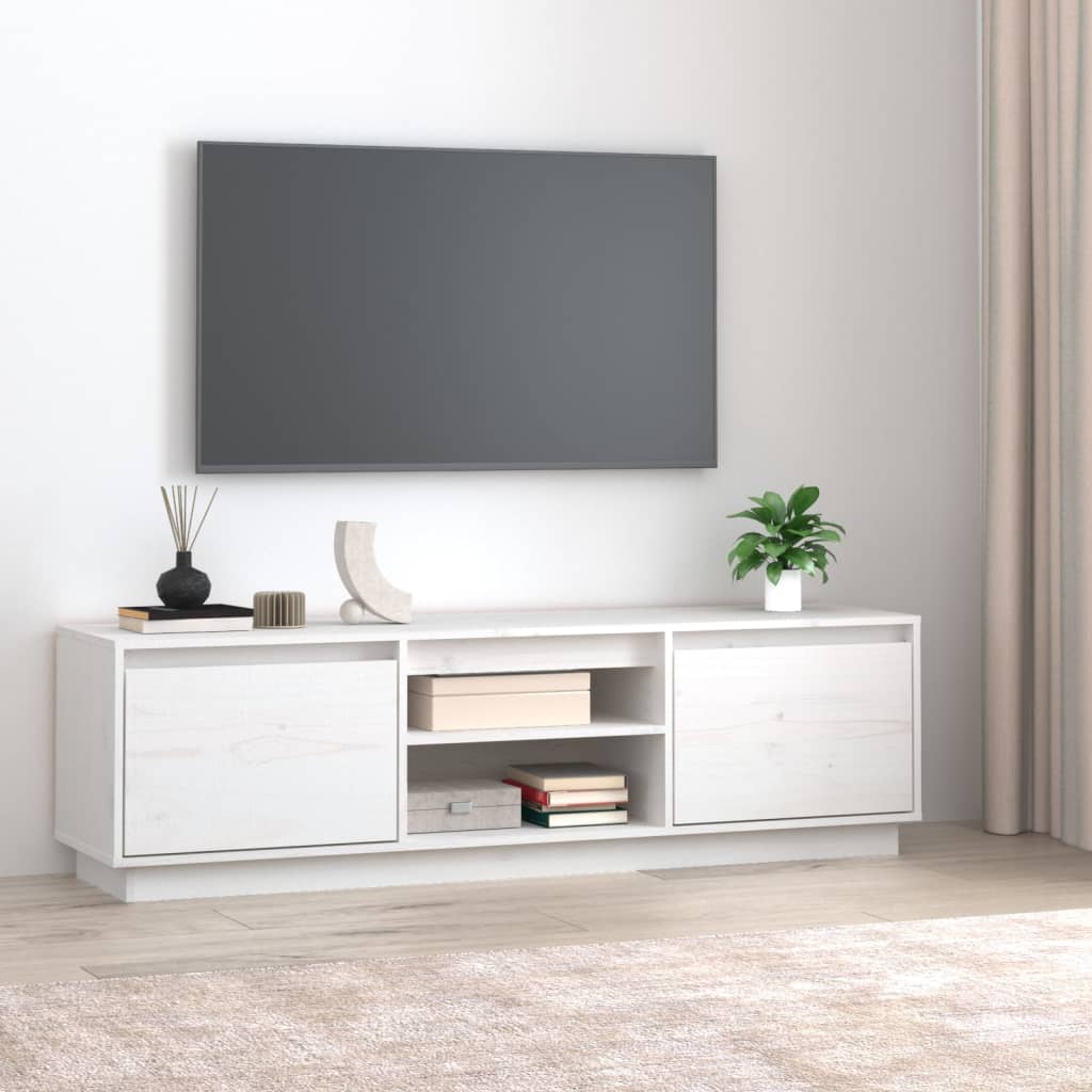 Tv-Meubel 40X35X40 Cm Massief Grenenhout