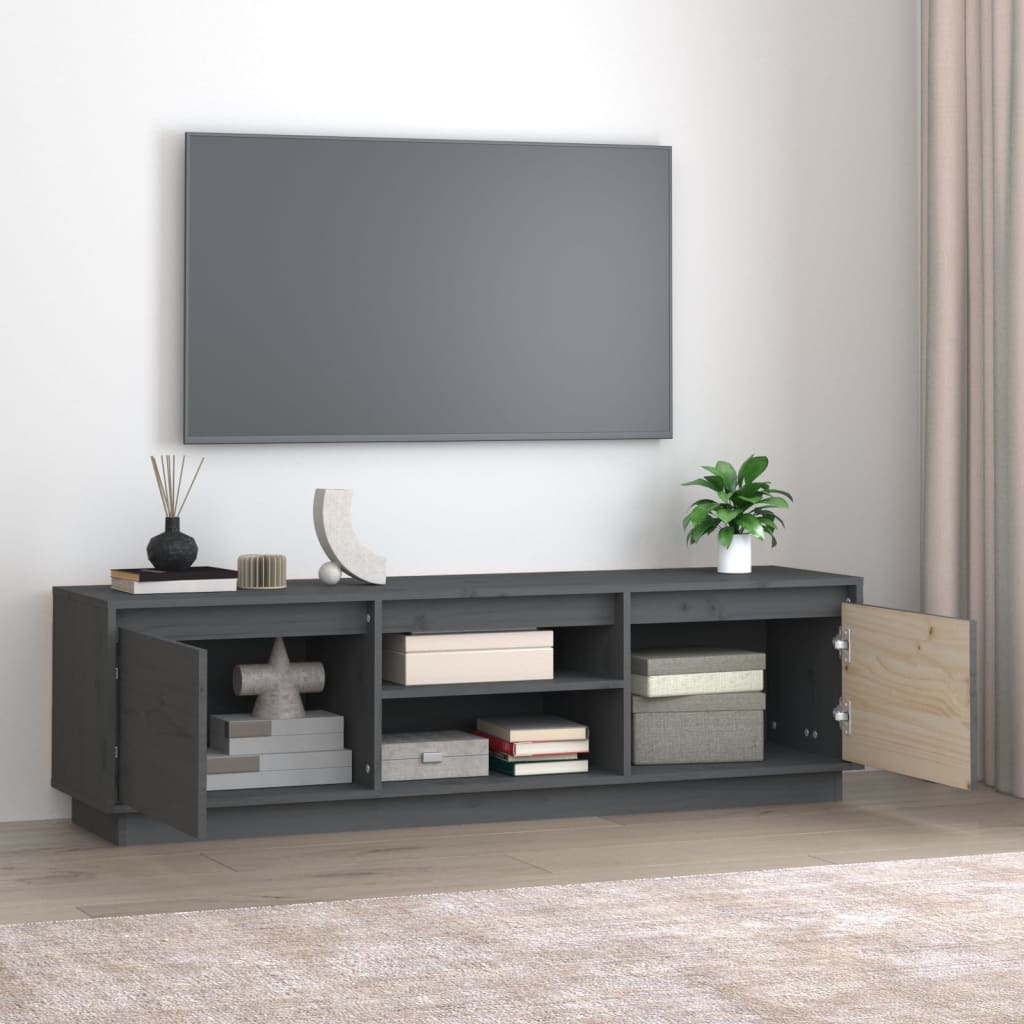 Tv-Meubel 40X35X40 Cm Massief Grenenhout