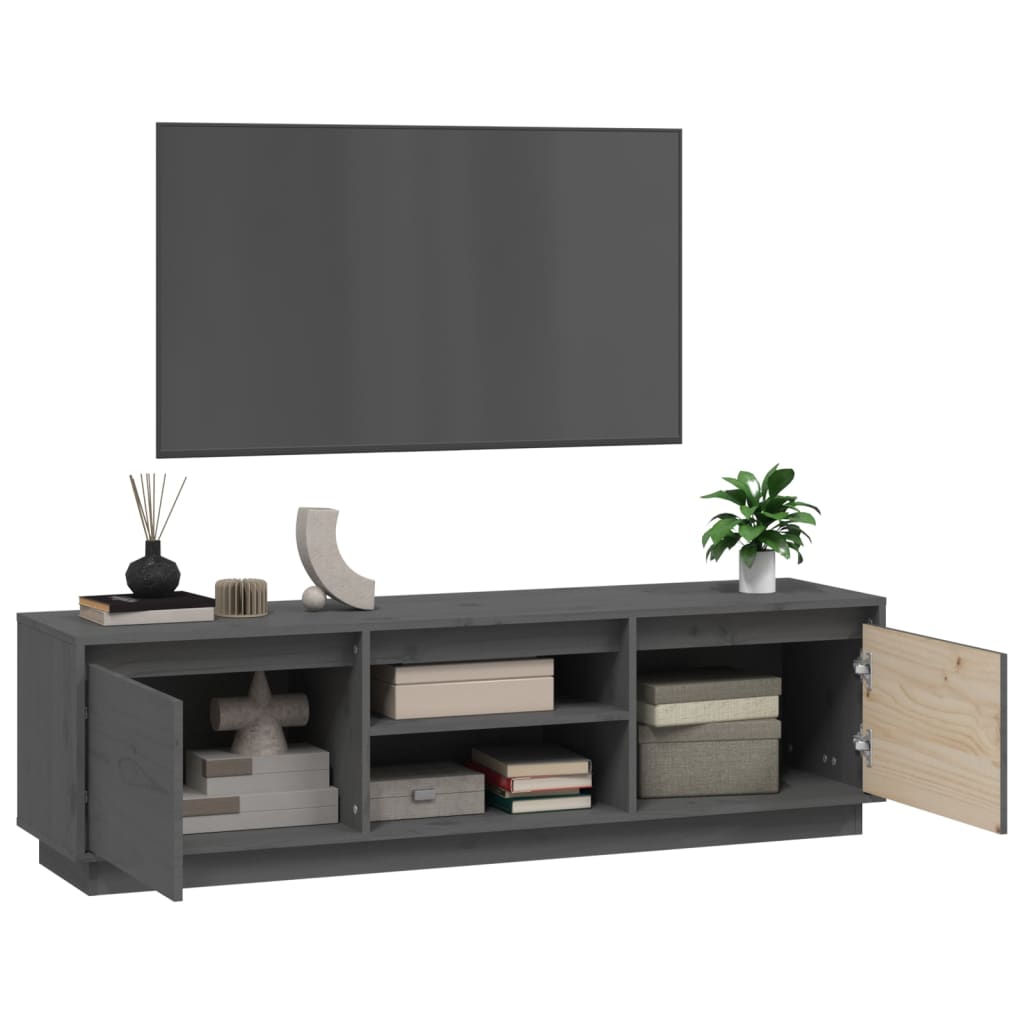 Tv-Meubel 40X35X40 Cm Massief Grenenhout