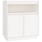 Dressoir 70X34X80 Cm Massief Grenenhout