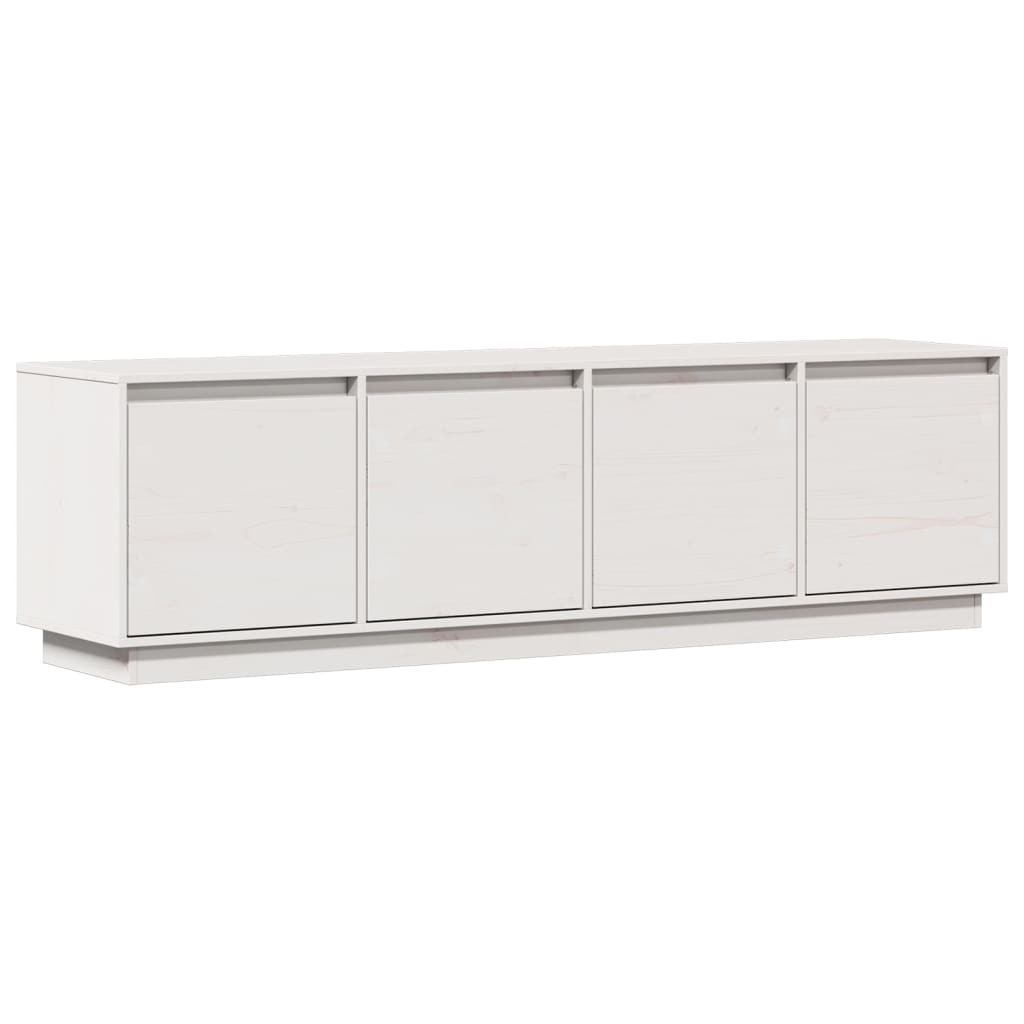 Tv-Meubel 156X37X45 Cm Massief Grenenhout