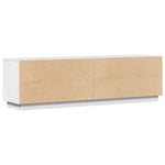 Tv-Meubel 156X37X45 Cm Massief Grenenhout