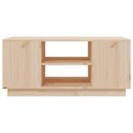 Salontafel 90X49X40,5 Cm Massief Grenenhout