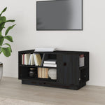 Tv-Meubel 80X35X40,5 Cm Massief Grenenhout