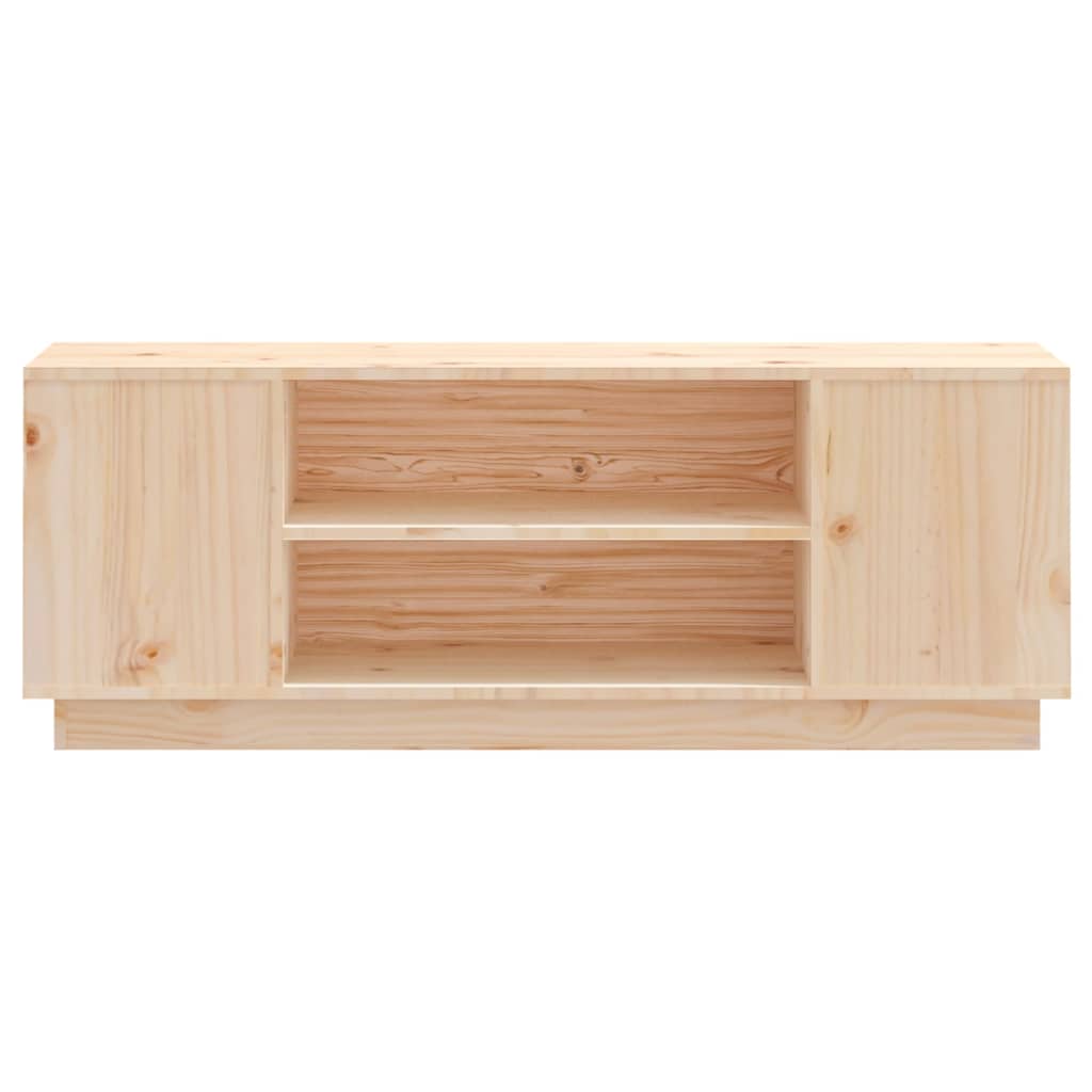 Tv-Meubel 0X35X40,5 Cm Massief Grenenhout