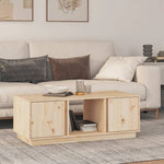 Salontafel 110X50X40 Cm Massief Grenenhout