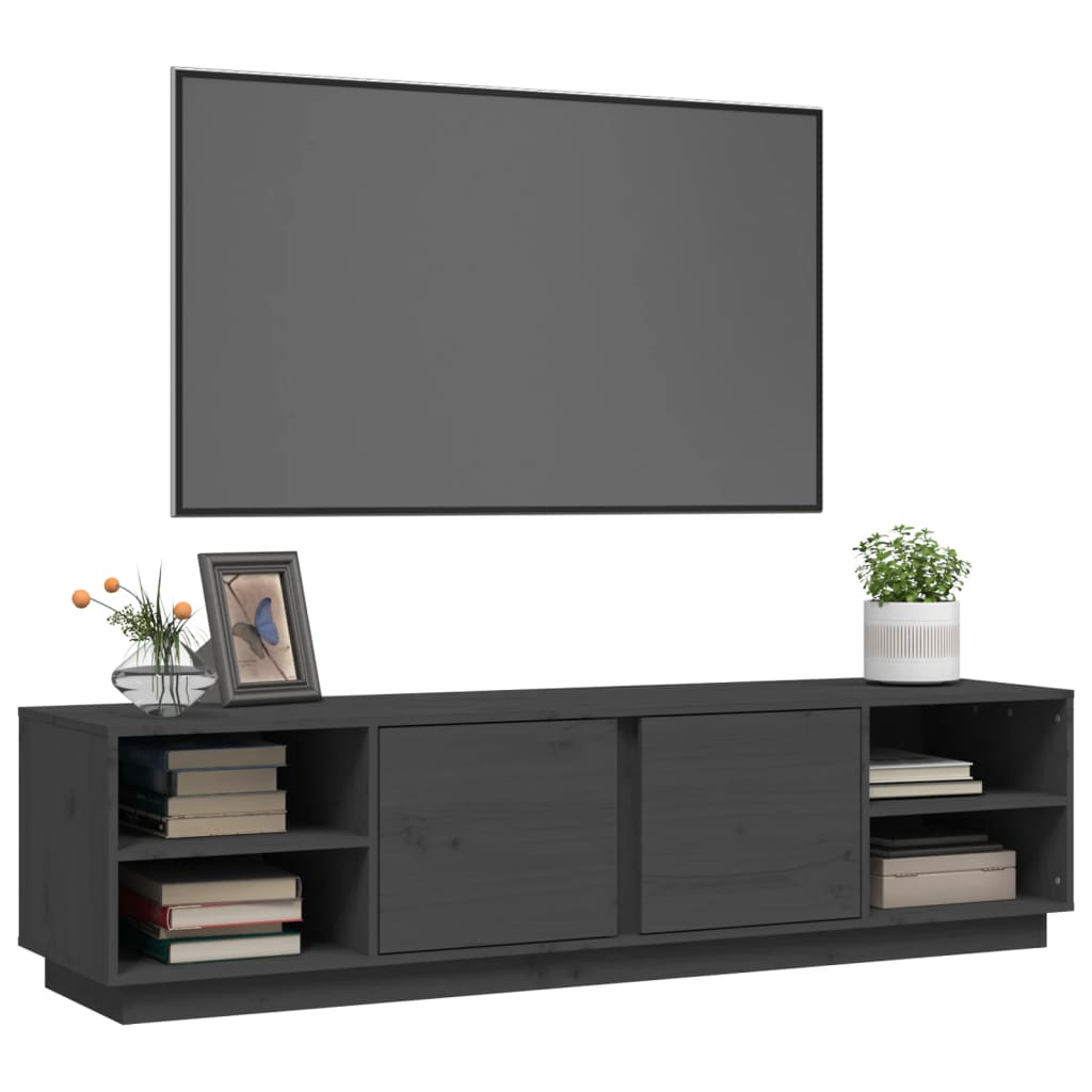 Tv-Meubel 156X40X40 Cm Massief Grenenhout