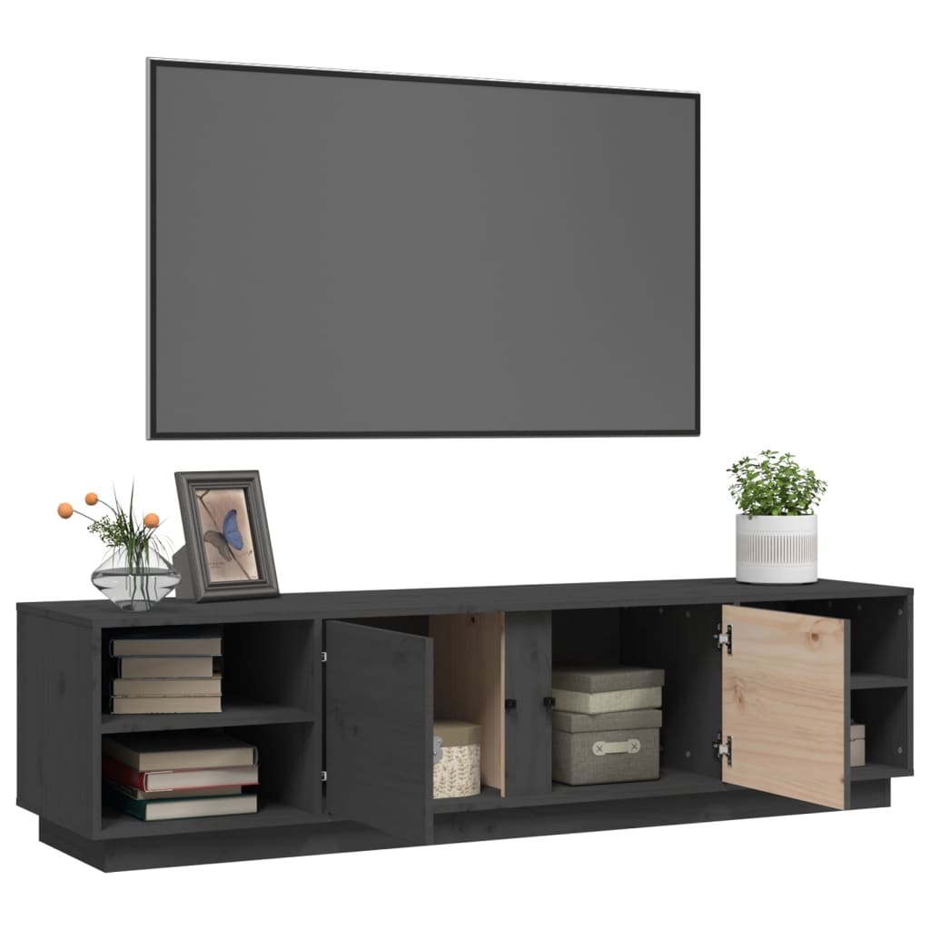 Tv-Meubel 156X40X40 Cm Massief Grenenhout