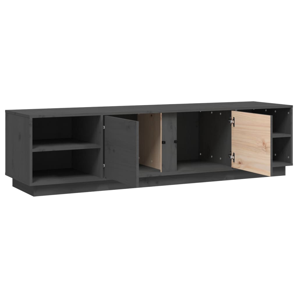 Tv-Meubel 156X40X40 Cm Massief Grenenhout