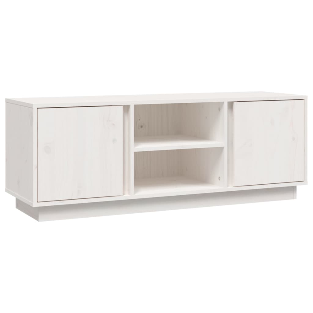 Tv-Meubel 110X35X40,5 Cm Massief Grenenhout