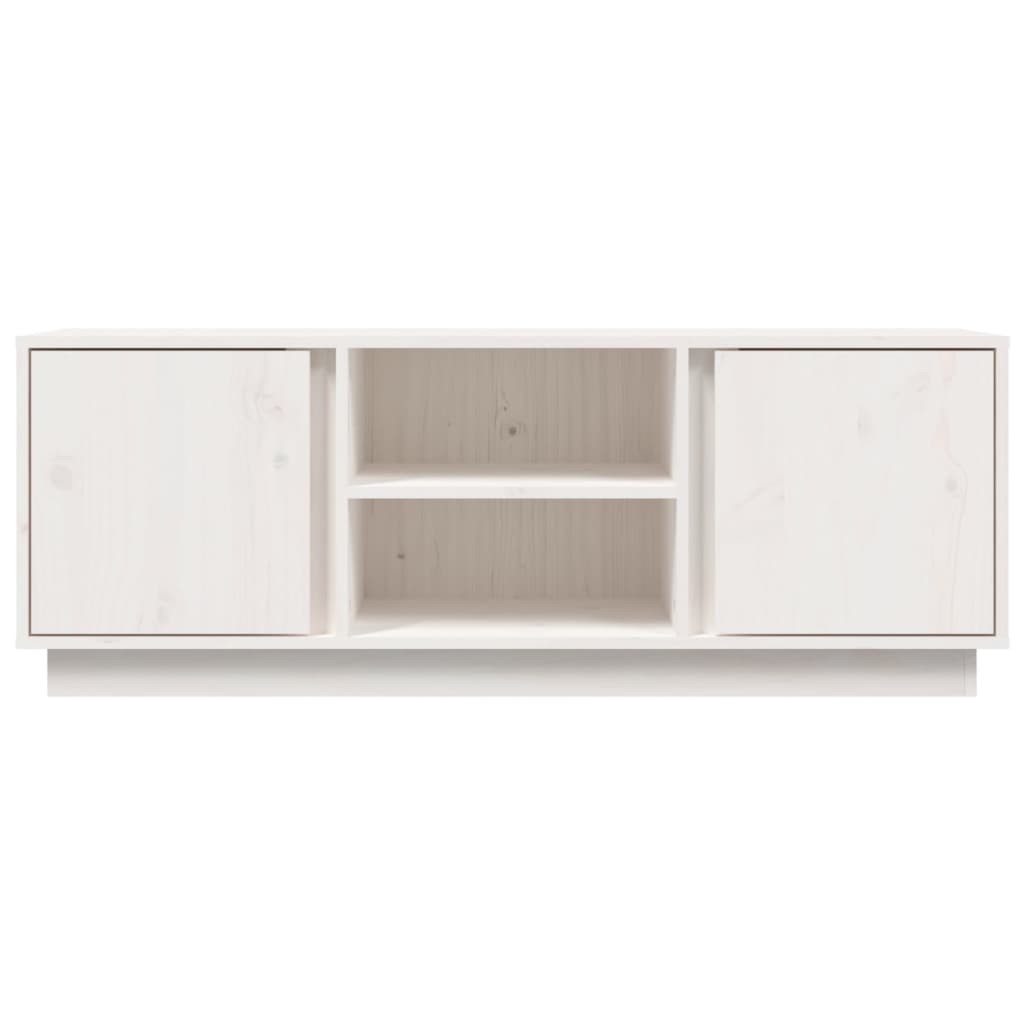 Tv-Meubel 110X35X40,5 Cm Massief Grenenhout