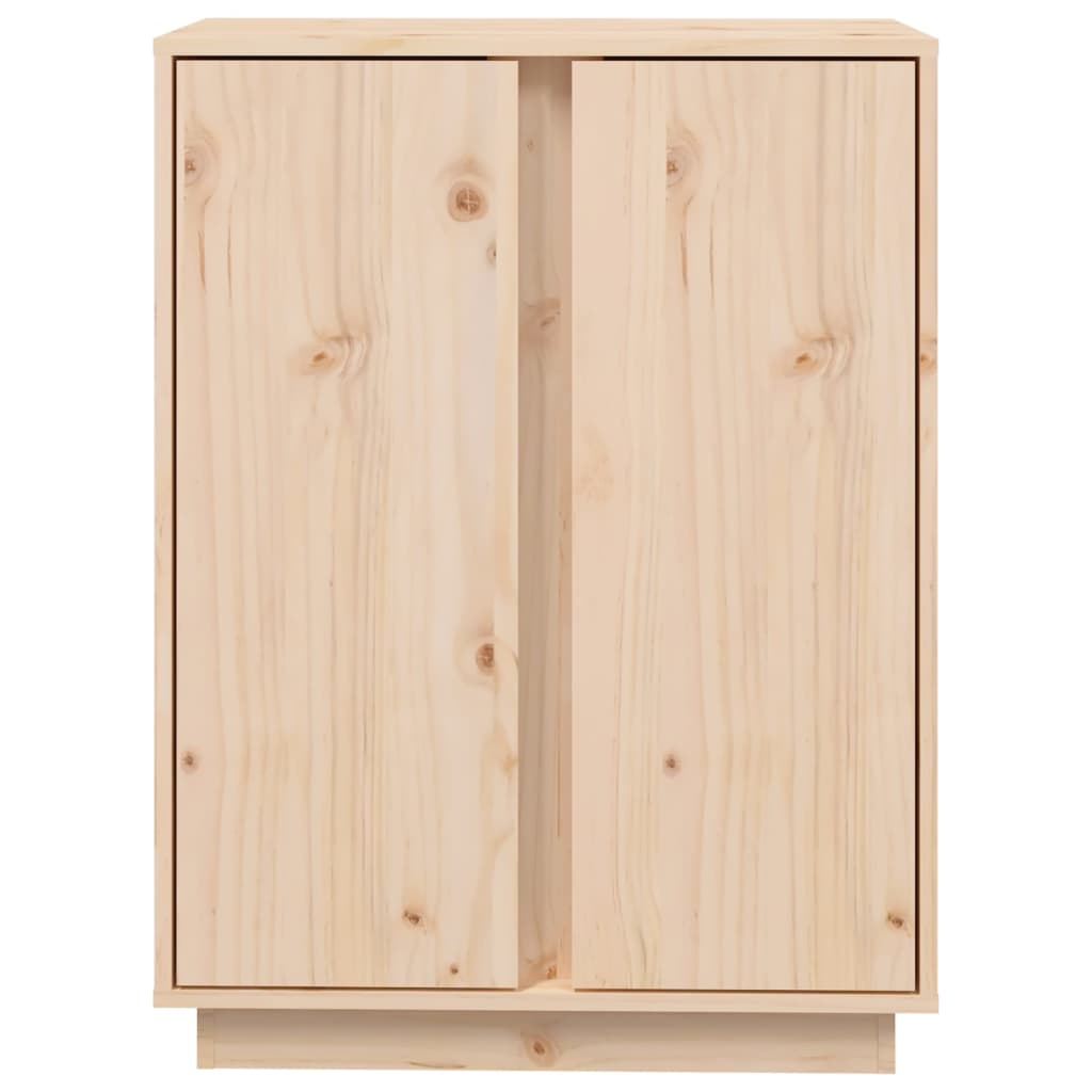 Dressoir 60X35X80 Cm Massief Grenenhout