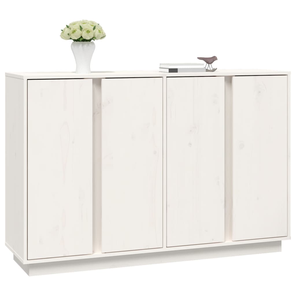 Dressoir 120X35X80 Cm Massief Grenenhout