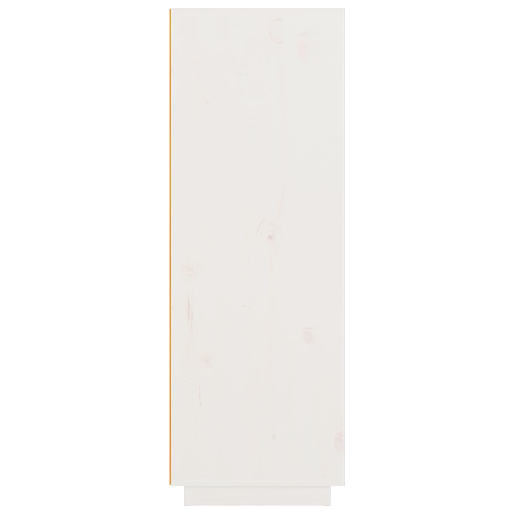 Hoge Kast 89X40X116,5 Cm Massief Grenenhout