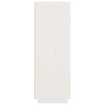 Hoge Kast 89X40X116,5 Cm Massief Grenenhout