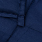 Verzwaringsdeken Stof Blauw