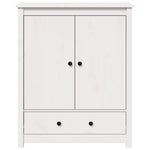Hoge Kast 83X41,5X100 Cm Massief Grenenhout