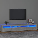 Tv-Meubel Met Led-Verlichting 240X35X40 Cm
