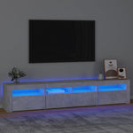 Tv-Meubel Met Led-Verlichting 240X35X40 Cm