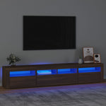 Tv-Meubel Met Led-Verlichting 240X35X40 Cm