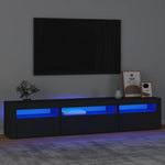Tv-Meubel Met Led-Verlichting 240X35X40 Cm