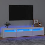 Tv-Meubel Met Led-Verlichting 240X35X40 Cm