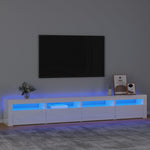 Tv-Meubel Met Led-Verlichting Eiken