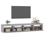 Tv-Meubel Met Led-Verlichting Eiken