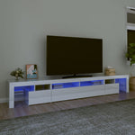 Tv-Meubel Met Led-Verlichting 230X36,5X40 Cm