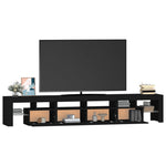 Tv-Meubel Met Led-Verlichting 230X36,5X40 Cm
